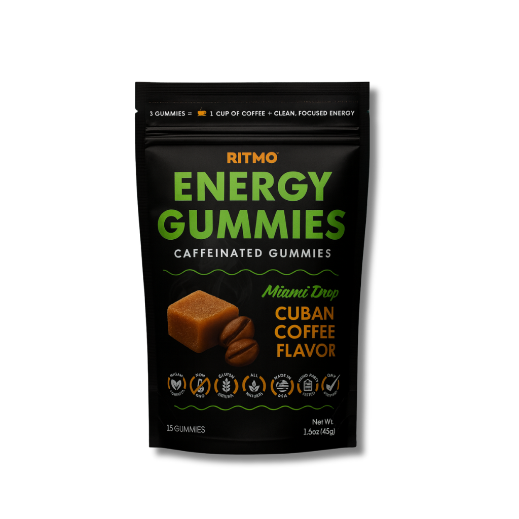 RITMO™ Energy Gummies — Miami Drop (Cuban Coffee)