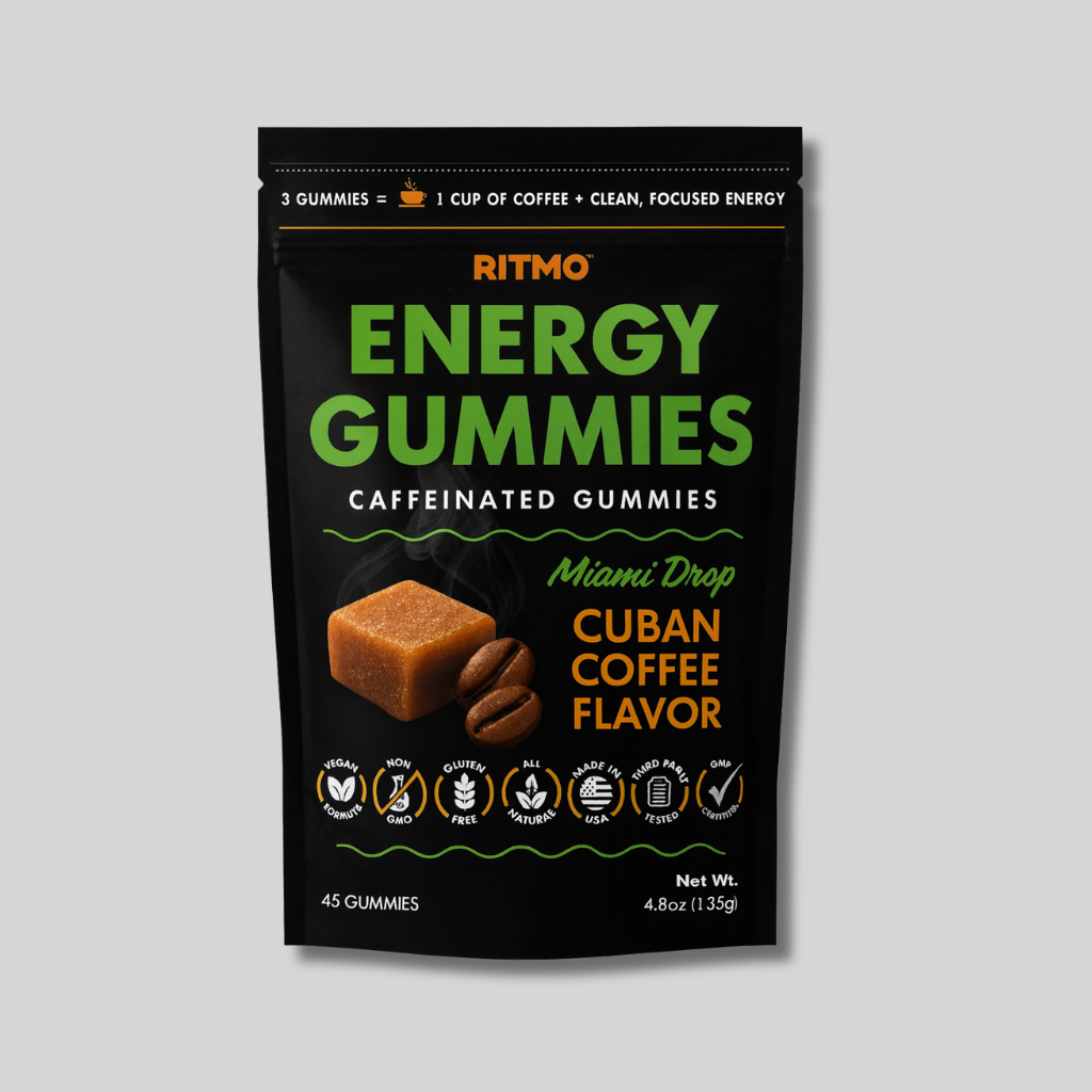 RITMO™ Energy Gummies — Miami Drop (Cuban Coffee)