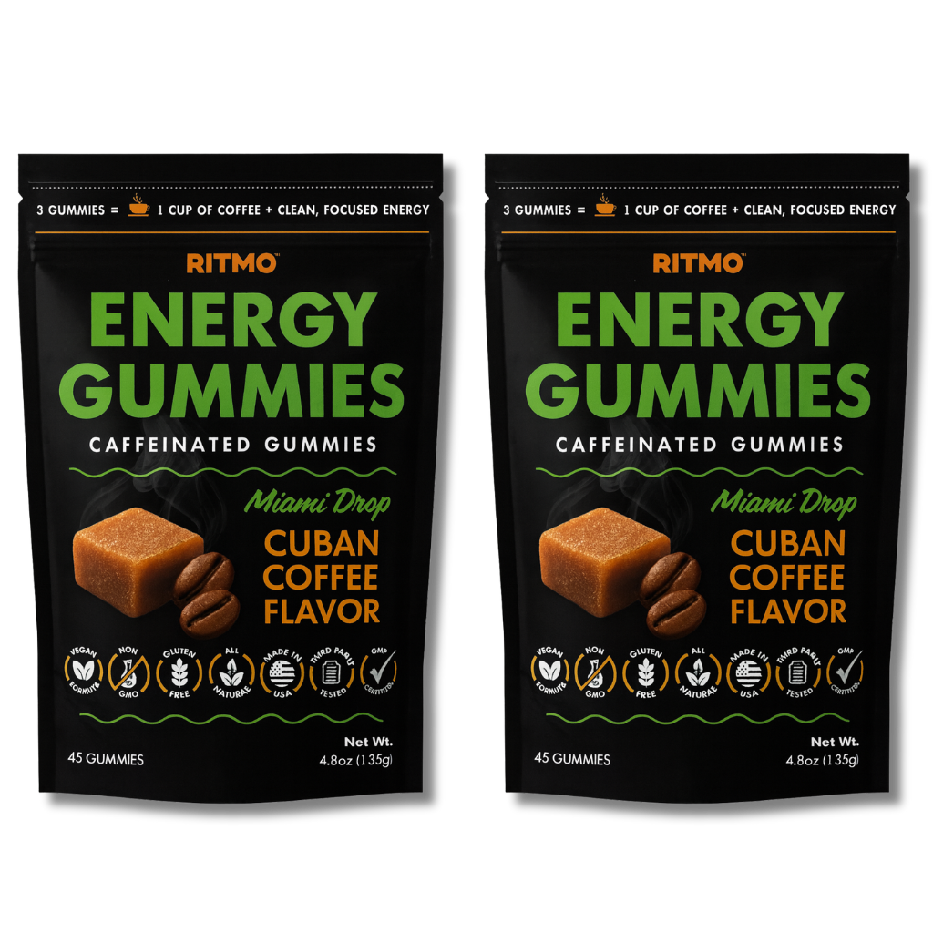RITMO™ Energy Gummies — Miami Drop (Cuban Coffee)