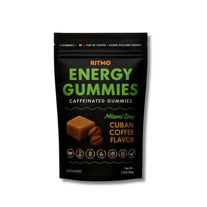 RITMO™ Energy Gummies — Miami Drop (Cuban Coffee)