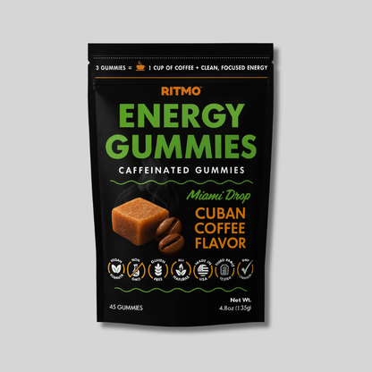 RITMO™ Energy Gummies — Miami Drop (Cuban Coffee)