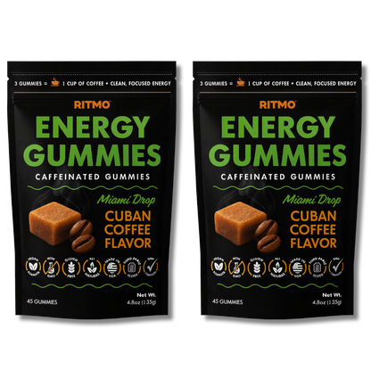 RITMO™ Energy Gummies — Miami Drop (Cuban Coffee)